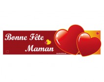 Sticker bandeau Bonne Fte Maman FDM11