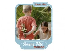 Sticker Bonne Fte Maman FDM02