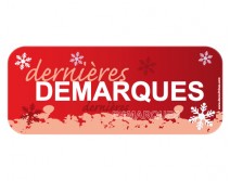 Sticker DERNIERES 01 HIVER