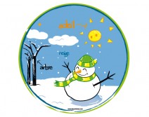 Sticker HIVER 08