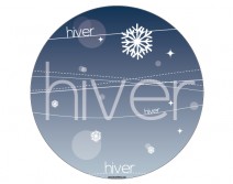 Sticker HIVER 11