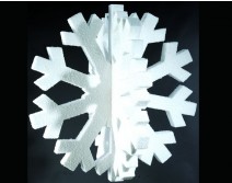 Flocon de neige 3D