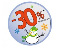 Sticker 30% HIVER 02