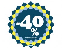 Sticker 40% HIVER 14