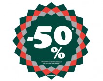 Sticker 50% HIVER 21