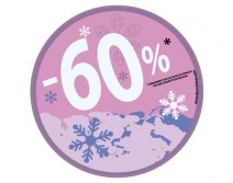 Sticker 60% HIVER 23