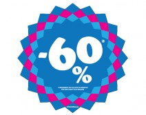 Sticker 60% HIVER 25