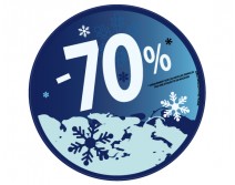 Sticker 70% HIVER 28