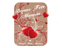 Sticker Bonne Fte Maman FDM07