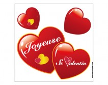 Sticker Joyeuse Saint Valentin
