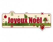 Sticker NOEL 30