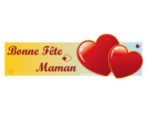 Sticker ruban Bonne Fête Maman FDM03