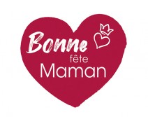 Sticker Cœur Bonne Fête Maman FDM15