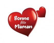 Sticker Cœur Bonne Fête Maman FDM23