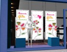 Affiche de vitrine Fte des mres