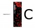Kakemono Noel rouge et noir