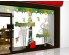 Decoration vitrine noel - stickers de Noel boules