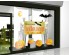 autocollant d'intrieur pour la vitrine halloween