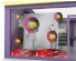 vitrine avec stickers joyeuses ftes