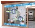Sticker sur la vitrine pour les soldes hivernales